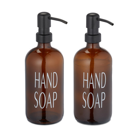 Relaxdays Distributeur de Savon