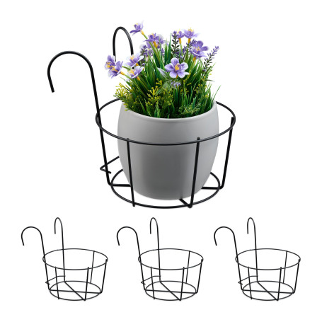 Relaxdays Support à Pots de Fleurs