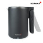 Korona Bouilloire sans fil, boîtier Cool-Touch, rabattable noir 20250