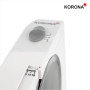 Korona 25500 Trancheuse | Largeur de coupe réglable en continu | Couteau en acier inoxydable blanc, gris