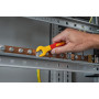 Bosch Professional set mixte d'outils à main 37 pièces (avec 21 outils à main VDE et 16 autres outils à main, pratiques et ergon