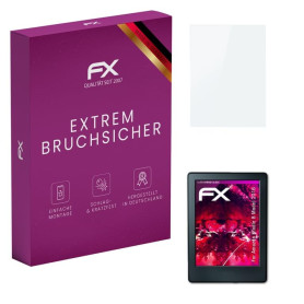 atFoliX Protection Écran Film de verre en plastique compatible avec Amazn Kindl 8 Model 2016 Verre film protecteur