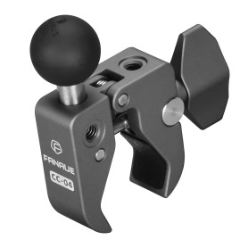 FANAUE Base de serrage de guidon avec adaptateur à bille de 1" pour guidon de moto de vélo de 13 à 52 mm de diamètre