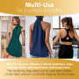 3 PIÈCES clips pour bretelles de soutien-gorge PREMIUM en métal, accessoires de soutien-gorge optimaux, pour bra strap invisible