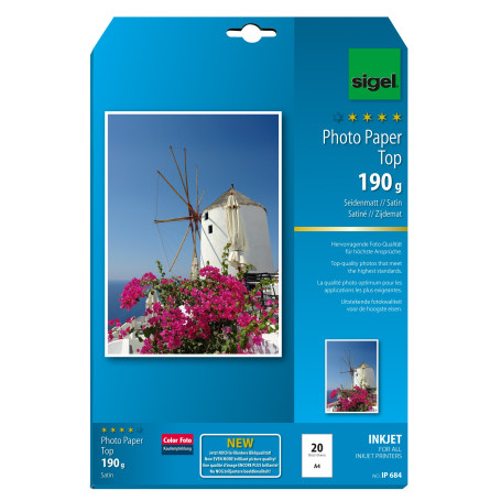 SIGEL Ip684 Papier Photo Professionnel