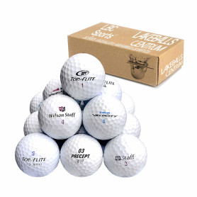 lbc-sports Lakeballs Mix Lot de 100 balles de golf AAAA/AAA Qualité supérieure