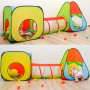 LittleTom Tente de Jeu pour Enfant avec 200 balles de balles et Tente de Jeu pour garçons et Filles avec balles de Jeu et Sac de
