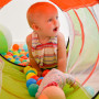 LittleTom Tente de Jeu pour Enfant avec 200 balles de balles et Tente de Jeu pour garçons et Filles avec balles de Jeu et Sac de