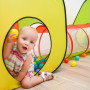 LittleTom Tente de Jeu pour Enfant avec 200 balles de balles et Tente de Jeu pour garçons et Filles avec balles de Jeu et Sac de