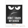 kwmobile Housse écran Ordinateur Compatible avec 31-32" Moniteur - Protection d'écran PC - Blanc-Noir
