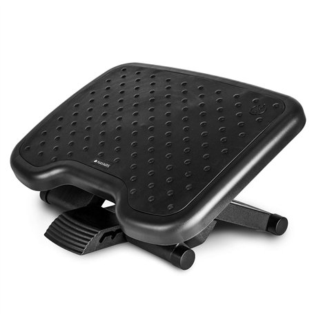 Navaris Repose-Pieds de Bureau - Repose Pieds Ergonomique - Appui Pied à Picots avec Angle réglable pour Chaise siège Gaming Fau