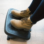 Navaris Repose-Pieds de Bureau - Repose Pieds Ergonomique - Appui Pied à Picots avec Angle réglable pour Chaise siège Gaming Fau