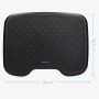 Navaris Repose-Pieds de Bureau - Repose Pieds Ergonomique - Appui Pied à Picots avec Angle réglable pour Chaise siège Gaming Fau