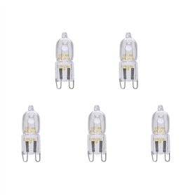Osram Halopin 66733 Lot de 5 stylos halogènes G9 33 W 230 V 2900 K Blanc chaud 460 lm Intensité variable