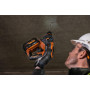 AEG - Pack 3 outils : Perceuse à percussion 18V, Perforateur brushless 18V, Meuleuse 125 mm Brushless 18V, 2 batteries 4,0 Ah, c
