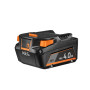 AEG - Pack 3 outils : Perceuse à percussion 18V, Perforateur brushless 18V, Meuleuse 125 mm Brushless 18V, 2 batteries 4,0 Ah, c
