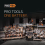 AEG - Projecteur Triple Panneaux 18V, 3500 lumens Hybride : Fonctionne sur Batterie (Non fournie) ou Secteur - BLP18-0
