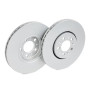 2x RIDEX 82B0143 Disque de frein Avant Ø288mm Hauteur: 34.5mm Épaisseur: 25mm Nombre de Trous: 5/1 Cercle de percage -Ø: 100mm v