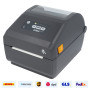 ZEBRA ZD421d ZD4A042-D0EM00EZ Imprimante avec Bord déchirable 203 DPI Thermique directe Largeur d'impression Max. 104 mm BTLE, U