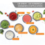 [en.casa] Porte-Bouteilles à 4 Niveaux Casier à Vin Espace de Stockage Range-Bouteille avec 4 Emplacements pour Salon Métal 44 x