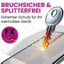 atFoliX Protection Écran Film de verre en plastique compatible avec VTech KidiZoom Snap Touch Verre film protecteur, 9H Hybrid-G