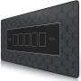 TITANWOLF XXL Tapis de Souris de Jeu - Speed Mousepad Large Size 900 x 400 mm - sous-Main de Table - Design Poker Matt