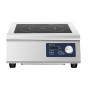 Royal Catering Plaque À Induction 1 Feu Posable Avec Cadre Inox Table De Cuisson Portative RCIC-5000 (Foyer 33 cm, 5 000 W, 60-2