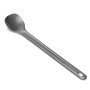 Navaris Cuillère Manche Longue - Louche 100% en Titane Durable 15g 21,5 x 3,9 cm - pour remuer doser saisir Cuisine extérieur ca