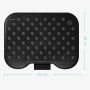 Navaris Repose-Pieds de Bureau - Repose Pieds Ergonomique - Appui Pied à Picots avec Angle réglable pour Chaise siège Gaming Fau