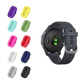 kwmobile 10x Capuchon Protection Compatible avec Garmin Venu/Forerunner/Vivomove/Fenix - Set Bouchons de Protection en Silicone