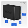 Synology Serveur DS220+ à 2 Baies et 6 to et 2 disques durs de 3 to.