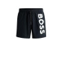 Boss Hommes Octopus Short de Bain à Logo Contrastant en Tissu à séchage Rapide