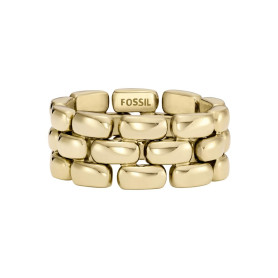 FOSSIL - Bague Arden Watch Links en Acier Inoxydable doré