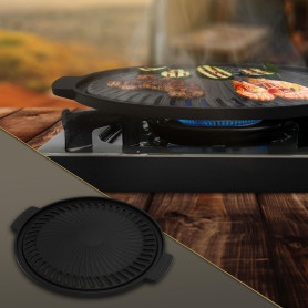 BBQ#BOSS Plaque de Gril de Barbecue en Fonte