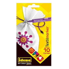 Idena 61044 - Marqueur Textile pour Tissus clairs