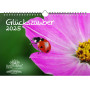 Glückszauber Calendrier DIN A4 pour 2025 Trèfle à cochon porte-bonheur – Contenu : 1 calendrier
