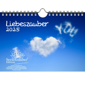 Liebeszauber Calendrier mural DIN A5 pour l'amour de Provence 2025 – Coffret cadeau Contenu : 1 calendrier