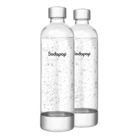 Sodapop Lot de 2 Bouteilles en Pet de 850 ML pour Machine à gazéifier Cooper