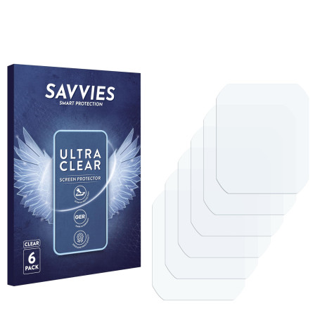 savvies Protection Ecran pour Song Man KR06 (6 Pièces) - Film Protection Ultra Clair