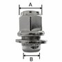 Lot de 20 écrous de roue pour jantes originales en aluminium M12 x 1,5 écrou plat SW21 compatible avec Toyota, Citoren, Fiat, Mi