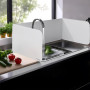 Navaris Plaque Anti Projection Cuisine - Protection Anti eclaboussure Mur Cuisine 80 x 40 x 30 cm pour Plaque de Cuisson gaz gaz