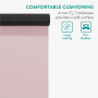 Navaris Tapis yoga antidérapant - Tapis de gym pliable 183 x 61 x 0,4 cm avec sangle de transport - Tapis yoga epais tapis de so