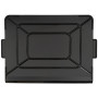 BBQ-Toro - Plaque de cuisson en fonte émaillée - 59 x 41 cm - Rectangulaire, universelle et massive - Pour charbon de bois et ga