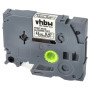 vhbw Cassette de nettoyage de tête d'impression compatible avec Brother PT H101C, H101GB, H101, H100LB, H100R imprimante d'étiqu