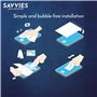 savvies Protection Ecran pour TCL 505 (6 Pièces) - Film Protection Ultra Clair