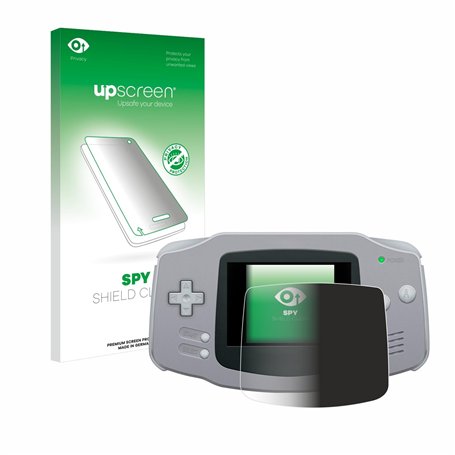 upscreen Protection Anti-Espion pour Nintendo Gameboy Advance GBA - Anti-Spy Privacy Film Protection Ecran de Confidentialité