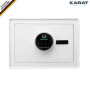 KARAT Coffre-Fort en acier allié mural ou à poser au sol | Serrure à empreintes digitales et à code électronique | Murowa | 25 x
