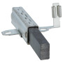 vhbw 2x balais charbon 6,3 x 14 x 32 mm compatible avec Hilti VC40 U, VC20 U aspirateur