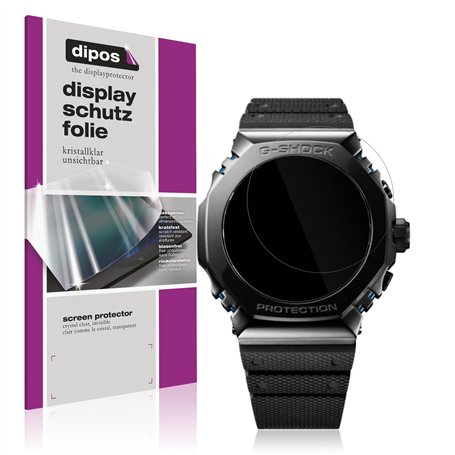 dipos I 6x Protection ecrán compatible avec Casio G-Shock MRG-B2100R Films de protection d'écran transparent