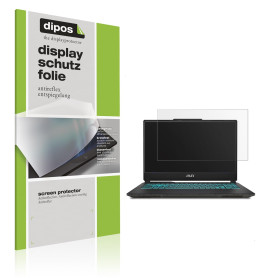 dipos I 2x Protection ecrán mat compatible avec MSI Cyborg 15 Gaming Laptop Films de protection d'écran
